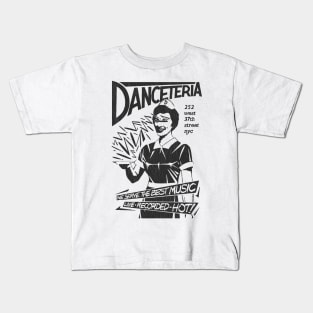 Vintage Danceteria Defunct Nightclub NYC 70s DJ Live Music Kids T-Shirt